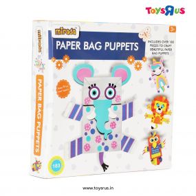 Mirada Craft Paper Bag Puppets (includes over 180 pieces)