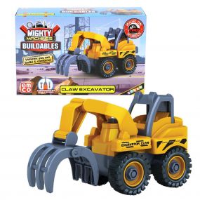 Mighty Machines Buildables-Claw Excavator, Vehicles can Build and Combine for kids 3 Years and above