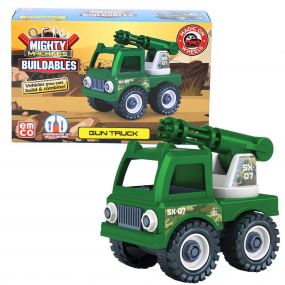 Mighty Machines Buildables | Gun Truck, Vehicles can Build and Combine for kids 3 Years and above