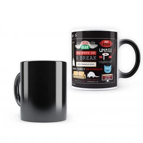 Epic Stuff Friends Infographic Magic Heat Sensitive Coffee Mug
