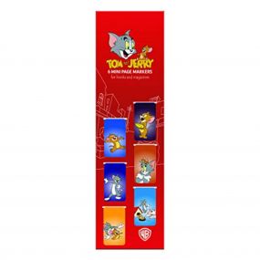 Epic Stuff Tom And Jerry Pack Of 6 Magnetic Bookmarks
