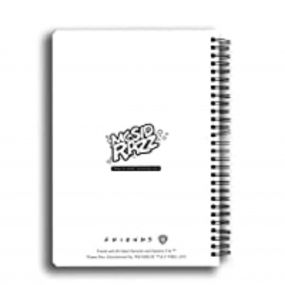 Epic Stuff Friends -TV Series Infographic A5 Wiro Notebook (150 Pages)