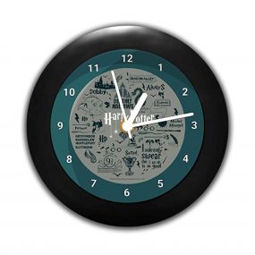 Epic Stuff Harry Potter Infographic Grey Table Clocks