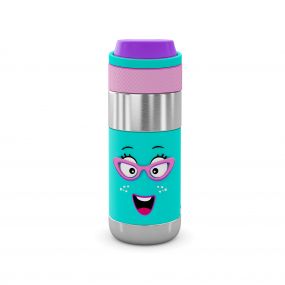 Rabitat Clean Lock Insulated Stainless Steel Bottle (Chatter Box) | Blue