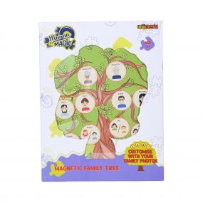 Magna Magic 3D Puzzles Magnetic Family Tree | Multicolor