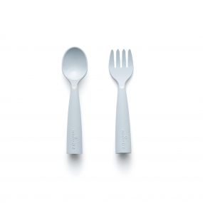 Miniware My First Cutlery Fork And Spoon Set Aqua for Kids