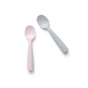Miniware Training Spoon Set Grey & Cotton Candy For 4m to 24m Babies