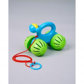 UA Toys Joy 2 in 1 Pull Along and Rattle - Multicolour