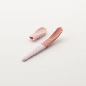 Miniware Pre2Pro Self Feeding Spoon for Kids 4 months to 2 Years (Pink Antioxidant)