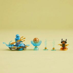 LEGO NINJAGO Nya’s Dragon Power Spinjitzu Drift 71778 Building Toy Set (57 Pieces)