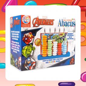 Ratna's Educational Abacus Junior Avengers for Counting Addition Subtraction