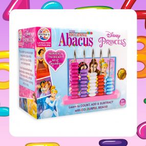 Ratnas Disney Princess Junior Educational Abacus for Kids for 3Y+