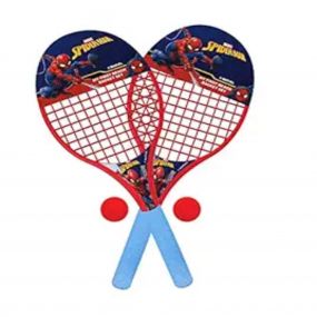 Marvel Spiderman Beach Tennis Racket Set For Kids (Red)