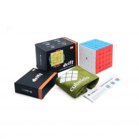 Cubelelo Drift 5M 5x5 Stickerless ABS Plastic Cube for kids and adults