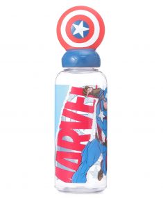 Captain America Stor 3D Figurine Bottle 560ml for Kids 2-5 Years