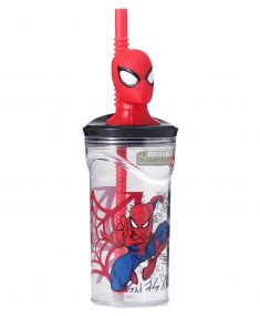 Spiderman Stor 3D Figurine Tumbler 360ml for Kids 2-5 Years