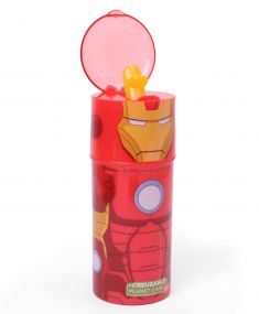 Iron Man Stor Character Sipper Bottle 350ml for Kids 2-5 Years