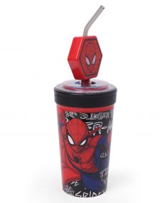 Spiderman Stor Gear Tumbler 390ml with straw for Kids 2-5 Years
