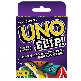 Mattel Games Uno Flip Side Card Game