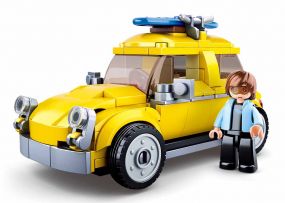 Sluban Model Bricks-Beetle Car (176Pcs) Multi-Coloured Toy