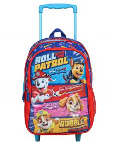 Paw Patrol Chase Trolley 16 inch Bag Water Repellent for Kids 5-8 Years