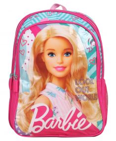 Barbie Look Out World 16 inch Bag Water Repellent for Kids 5-8 Years