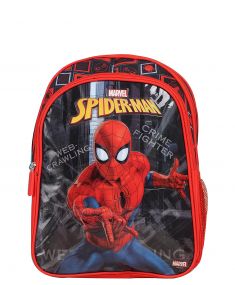 Spiderman Red and Black 16 inch Bag Water Repellent for Kids 5-8 Years