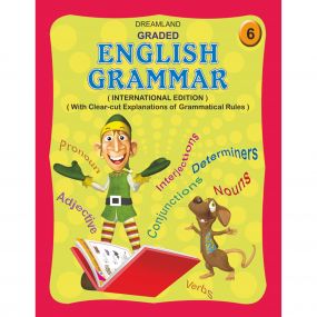 Graded English Grammar Part 6 : Children School Textbooks Book By Dreamland Publications-Age 8 to 12 years