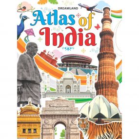 Atlas of India : Children Reference Book By Dreamland Publications-Age 8 to 12 years
