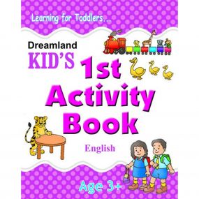 Kid's 1st Activity Book - English : Children Interactive & Activity Book By Dreamland Publications-Age 2 to 5 years