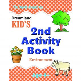 Kid's 2nd Activity Book - Environment : Children Interactive & Activity Book By Dreamland Publications-Age 2 to 5 years