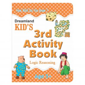 Kid's 3rd Activity Book - Logic Reasoning : Children Interactive & Activity Book By Dreamland Publications-Age 5 to 8 years