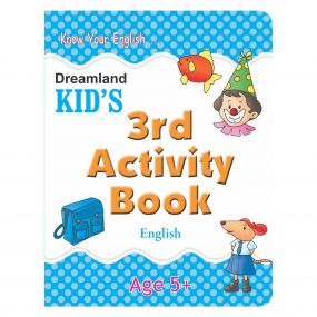 Kid's 3rd Activity Book - English : Children Interactive & Activity Book By Dreamland Publications-Age 5 to 8 years