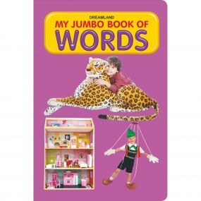 My Jumbo Book - WORDS : Children Early Learning Book By Dreamland Publications-Age 2 to 5 Years