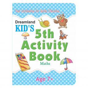 Kid's 5th Activity Book - Maths : Children Interactive & Activity Book By Dreamland Publications-Age 5 to 8 years