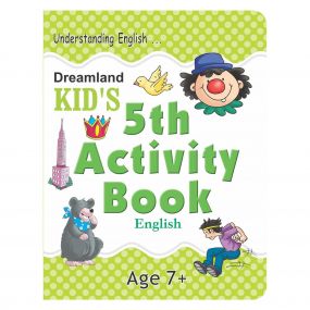 Kid's 5th Activity Book - English : Children Interactive & Activity Book By Dreamland Publications-Age 5 to 8 years