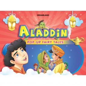 Pop-Up Fairy Tales - Aladdin : Children Story books Board Book By Dreamland Publications-Age 5 to 8 years