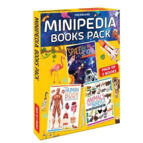Minipedia Series (A set of 3 Books) : Children Reference Book By Dreamland Publications-Age 8 to 12 Years
