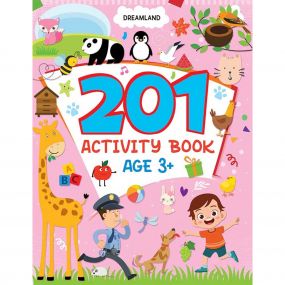 201 Activity Book Age  3+ : Children Interactive & Activity Book By Dreamland Publications-Age 2 to 5 years
