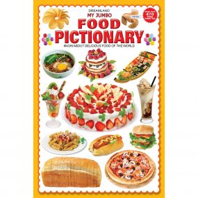 My Jumbo Food Pictionary : Children Picture Book Book By Dreamland Publications-Age 2 to 5 years