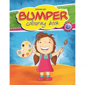 Bumper Colouring Book - 1 : Children Drawing, Painting & Colouring Book By Dreamland Publications-Age 2 to 5 years