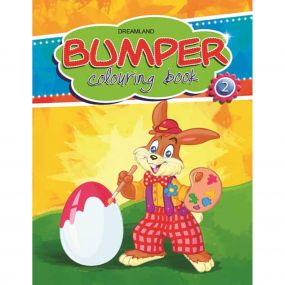 Bumper Colouring Book - 2 : Children Drawing, Painting & Colouring Book By Dreamland Publications-Age 2 to 5 years