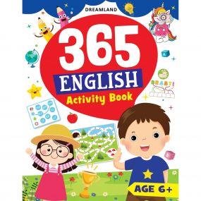 365 English Activity : Children Interactive & Activity Book By Dreamland Publications-Age 5 to 8 years