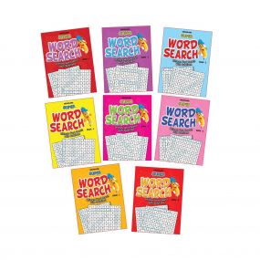 Super Word Search - 1-8 (8 titles) Pack : Children Interactive & Activity Book By Dreamland Publications-Age 8 to 12 years
