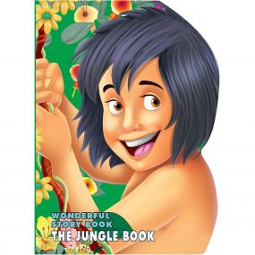 Wonderful Story Board book- The Jungle Book : Children Story books Board Book By Dreamland Publications-Age 2 to 5 years