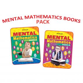 Mental Mathematics ( Set -1 ,Book A-B) : Children School Textbooks Book By Dreamland Publications-Age 5 to 8 years