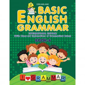 Basic English Grammar - Part 6 : Children School Textbooks Book By Dreamland Publications-Age 2 to 5 years