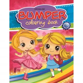 Bumper Colouring Book - 4 : Children Drawing, Painting & Colouring Book By Dreamland Publications-Age 2 to 5 years