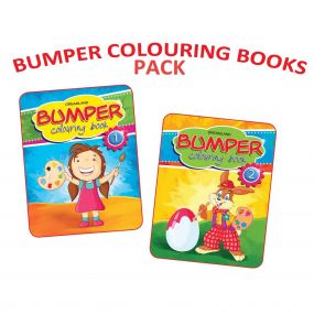 Bumper Colouring Books Pack 1 (2 Titles) : Children Drawing, Painting & Colouring Book By Dreamland Publications-Age 2 to 5 years