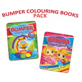 Bumper Colouring Books Pack 2 (2 Titles) : Children Drawing, Painting & Colouring Book By Dreamland Publications-Age 2 to 5 years